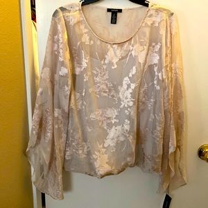 Alfani Women’s Flare Sleeves with underwear Attached Tops